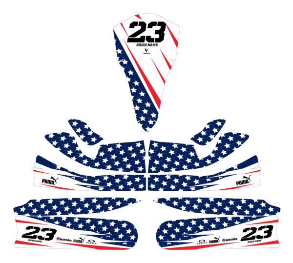 Kit déco karting Legacy 3