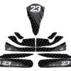 Kit déco karting Legacy Noir 3