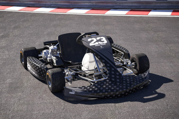 Kit déco karting Legacy Noir Promo