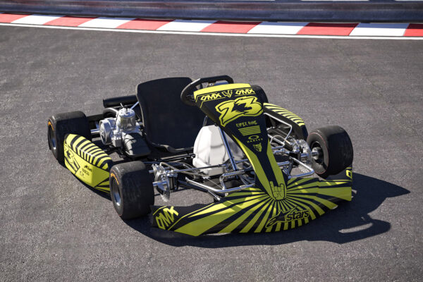 Kit déco karting Lightning Promo