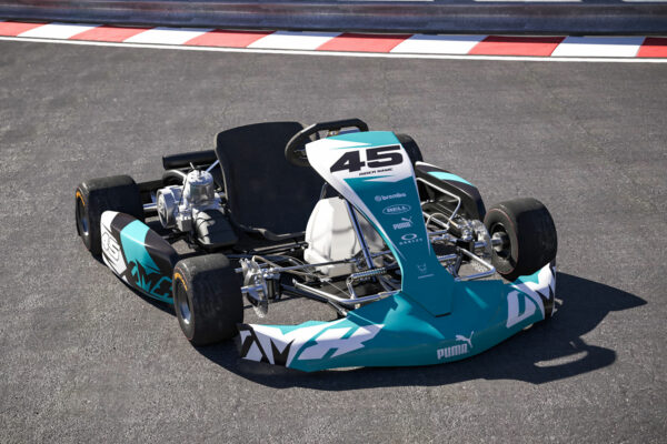 Kit déco karting Local Bleu Promo