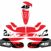Kit déco karting Local Rouge 3