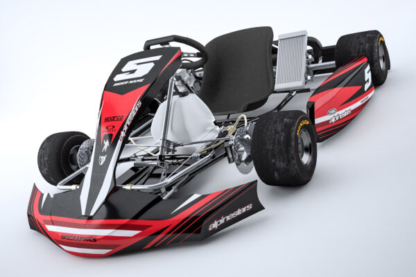 Kit déco karting Maniac