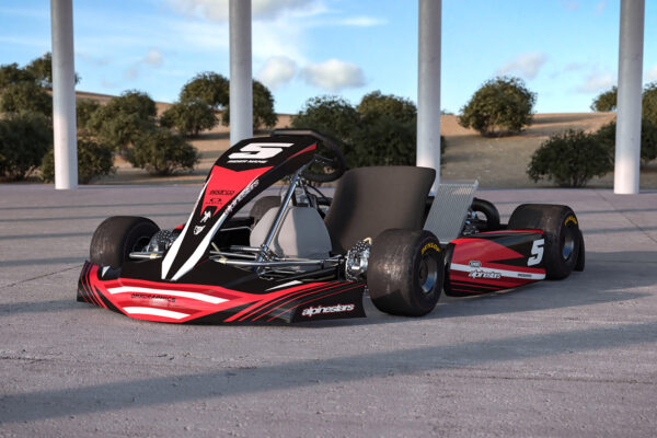 Kit déco karting Maniac Promo