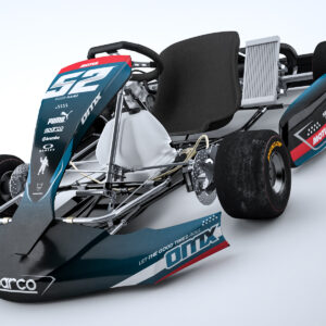 Kit déco karting Ominous Bleu