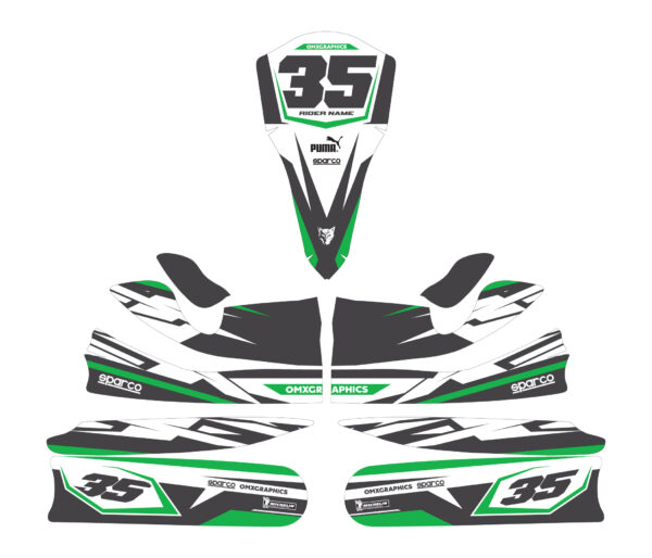 Kit déco karting Optimus 3