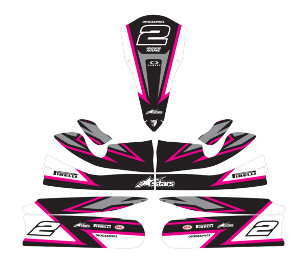 Kit déco karting Outlaw 3