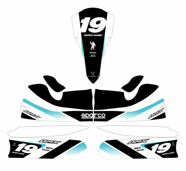 Kit déco karting Phantom 3