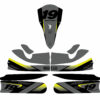 Kit déco karting Phantom Gris 3