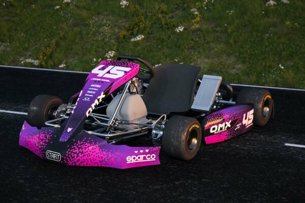 Kit déco karting Pixel Pink Promo