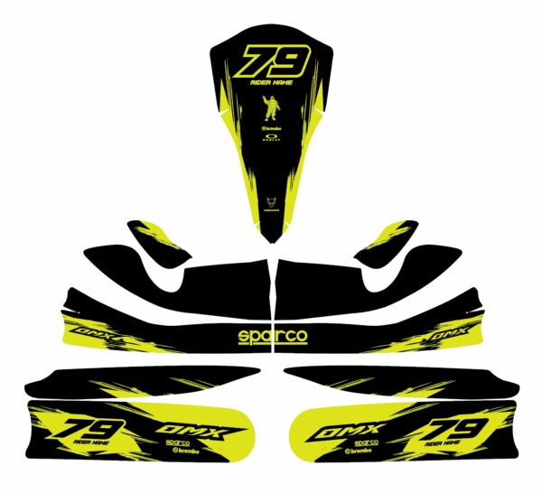 Kit déco karting Punch 3