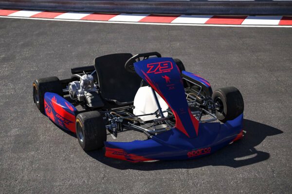 Kit déco karting Punch Bleu Promo