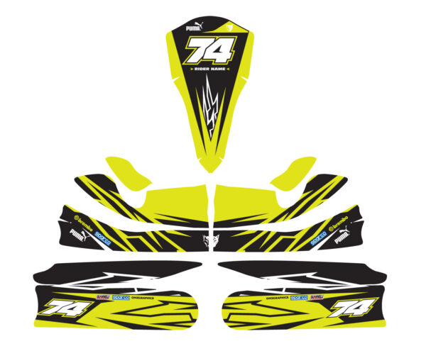 Kit déco karting Rage 3