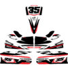 Kit déco karting Razor 3