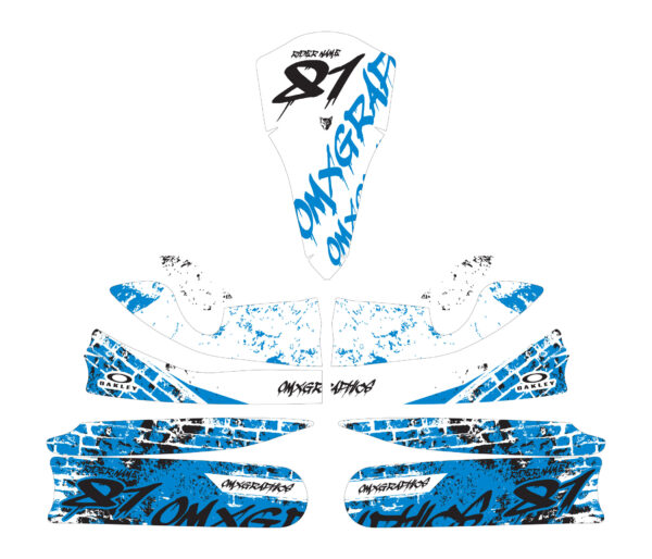 Kit déco karting Rebel 3