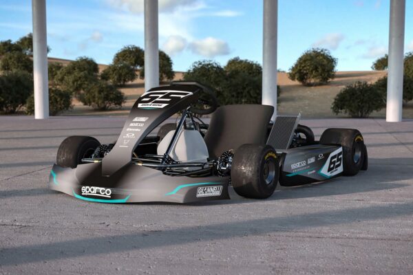 Kit déco karting Reckless Gris Promo