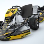 Kit déco karting Rhyme Jaune