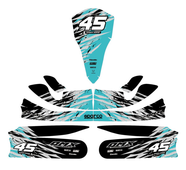 Kit déco karting Ripcore 3