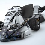 Kit déco karting Rival Bleu