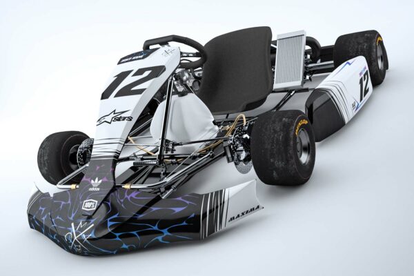 Kit déco karting Rival Bleu