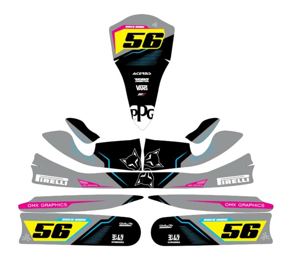 Kit déco karting Sleek 3