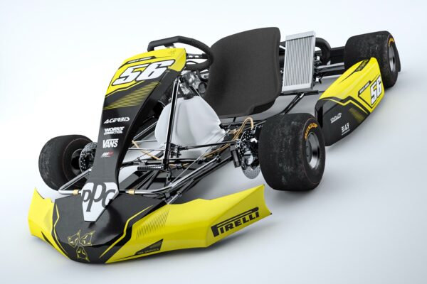 Kit déco karting Sleek Jaune