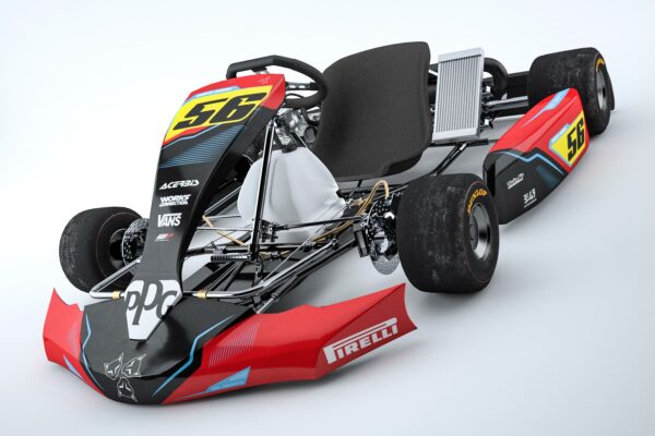 Kit déco karting Sleek Rouge