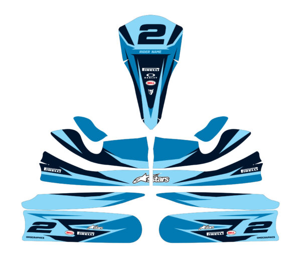 Kit déco karting Spark 3