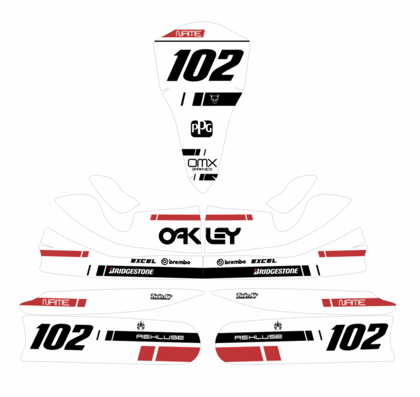 Kit déco karting Split 3