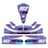 Kit déco karting Split Violet 3