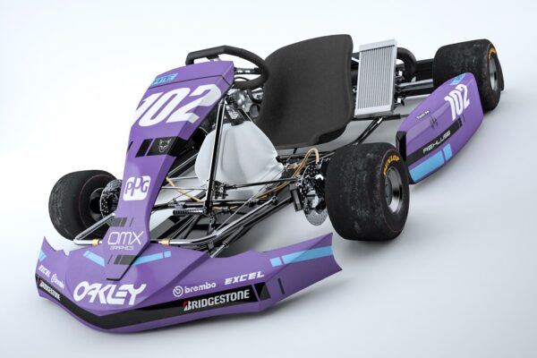 Kit déco karting Split Violet