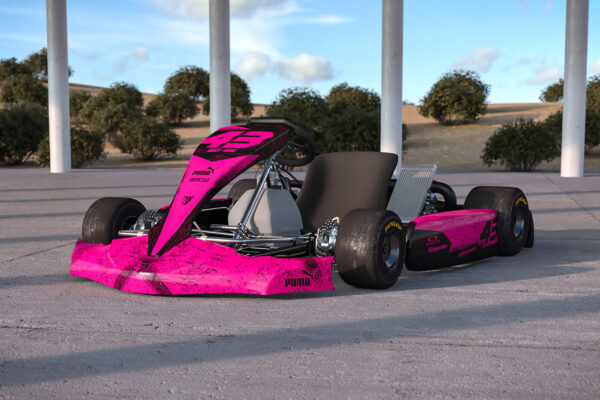 Kit déco karting Squad Pink Promo