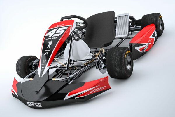 Kit déco karting Stealth Rouge