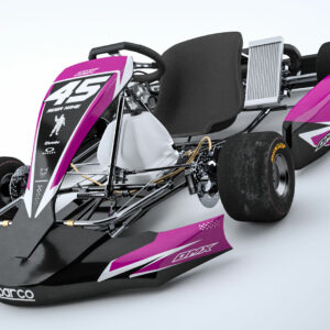 Kit déco karting Stealth Violet