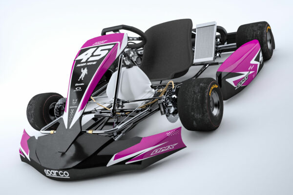 Kit déco karting Stealth Violet