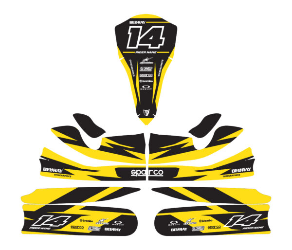 Kit déco karting Stinger 3