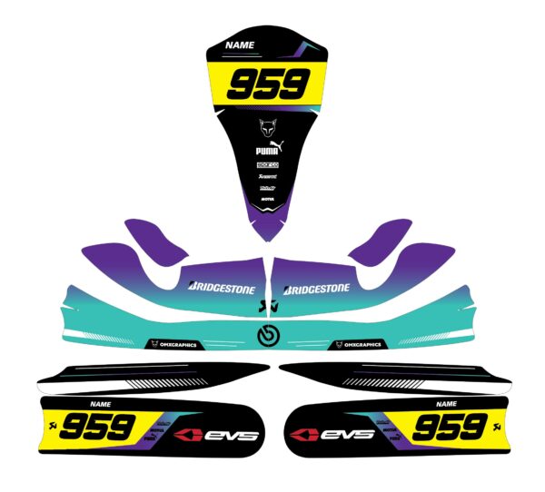 Kit déco karting Syndicate 3