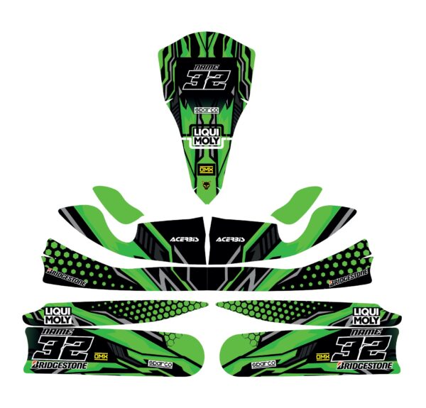 Kit déco karting T Rex 3