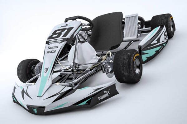 Kit déco karting Throttle