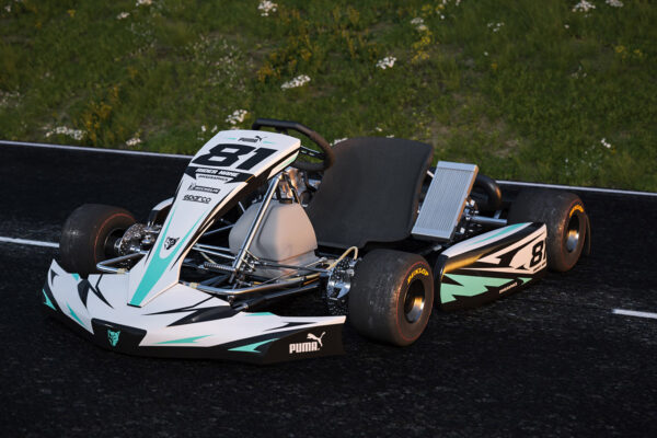 Kit déco karting Throttle Promo