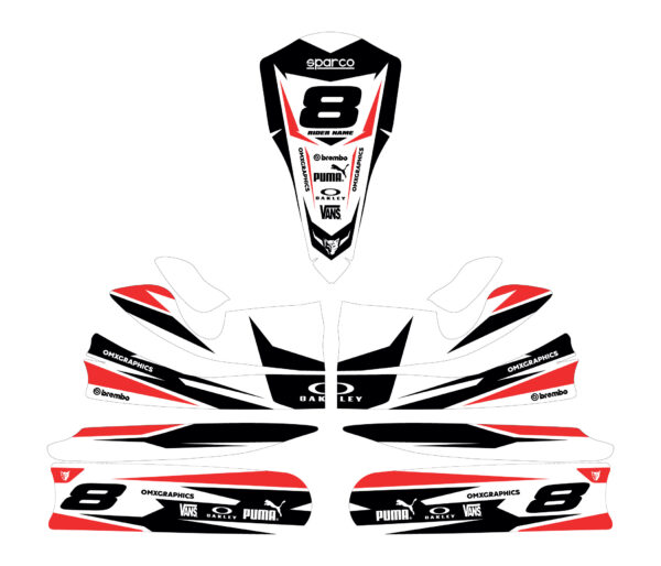 Kit déco karting Torch 3