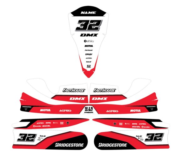 Kit déco karting Trace 3