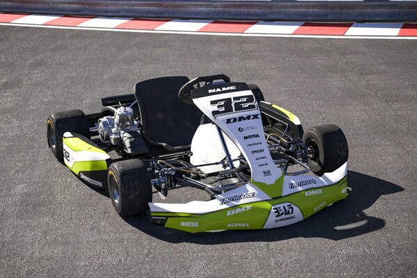Kit déco karting Trace Lime Promo