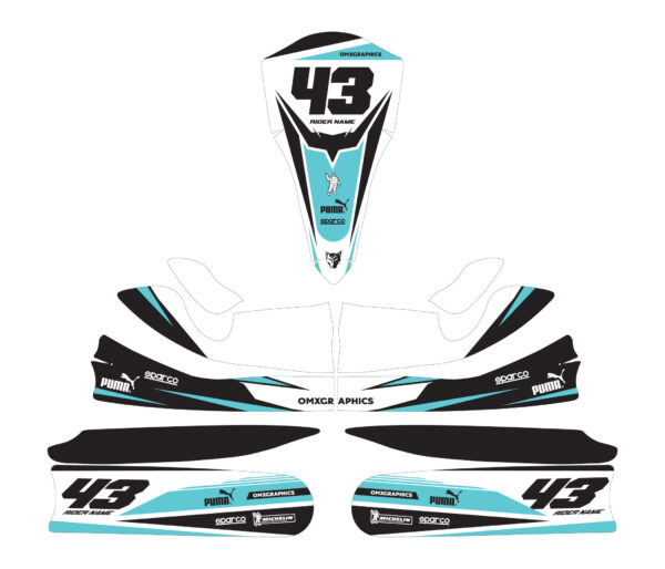 Kit déco karting Tronic 3