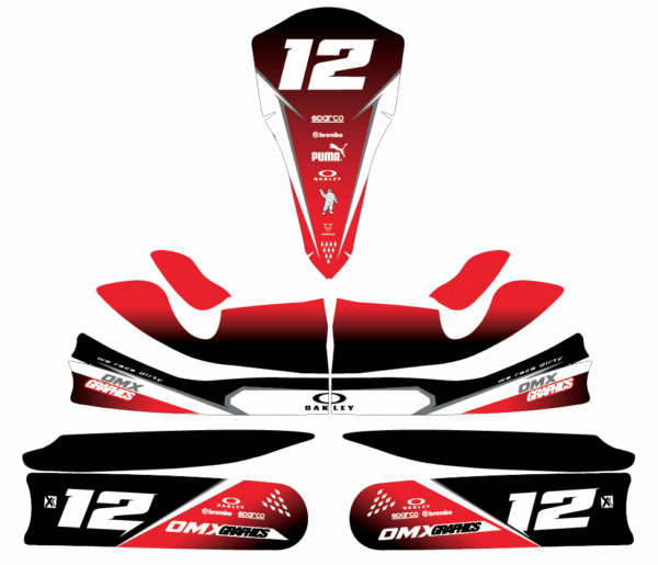 Kit déco karting Vendetta 3