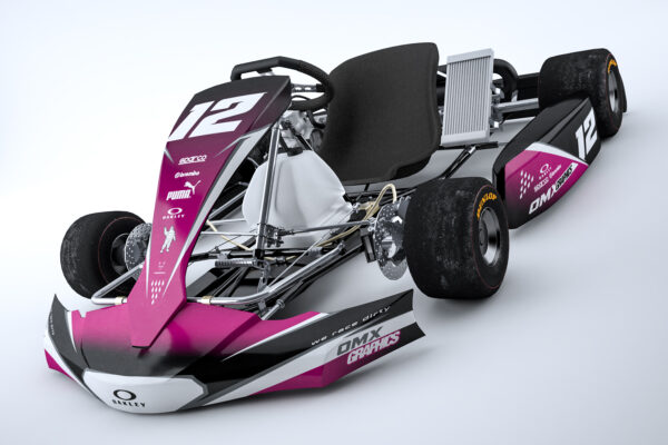 Kit déco karting Vendetta Rose