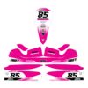 Kit déco karting Voltage Rose 3