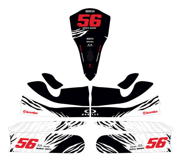 Kit déco karting Wild 3
