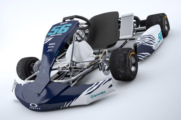 Kit déco karting Wild Bleu