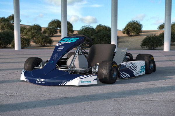 Kit déco karting Wild Bleu Promo